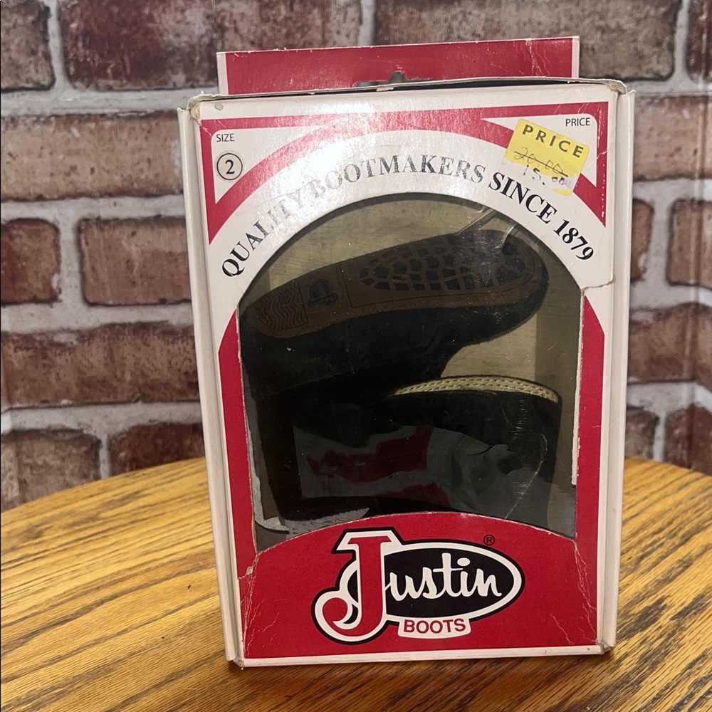 Infant Justin boots size 2M